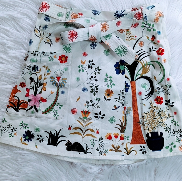 (SOLD)Rare. The KIT cargo skirt Palampore NEW Large - Picture 3 of 14